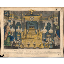 Catafalque de l'Empereur Napoléon aux Invalides.
