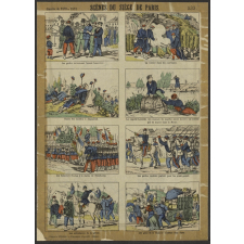 Scènes du siège de Paris. Guerre de 1870-1871.