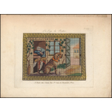 Modèle de broderie. La Loge du Portier.
