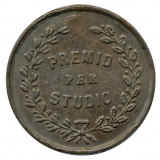 Médaille d'ex premio à l'application. 