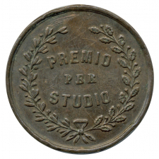 Médaille d'ex premio à l'application. 