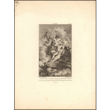 Iliade. Junon, conjure son fils Vulcain, de dessecher le Fleuve du Xante, pour empecher Achille d'être submergé par les flots. Ch.t XXIe.
