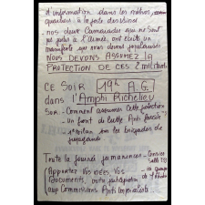Nous devons assumez la protection de ces 2 militants.