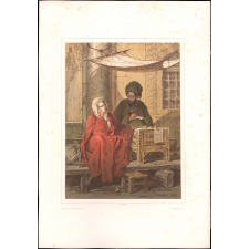 Ecrivain public. Public letter writer.
