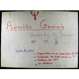 Psycho - Assemblée Générale Vendredi 14 février.