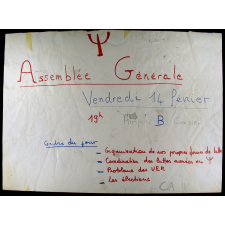 Psycho - Assemblée Générale Vendredi 14 février.