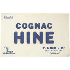 Buvard publicitaire. Cognac Hine.