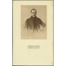 Auguste Comte né à Montpellier le 19 Janvier 1798 mort à Paris le 5 Septembre 1857.