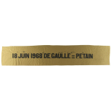 18 juin 1968 De Gaulle = Pétain.