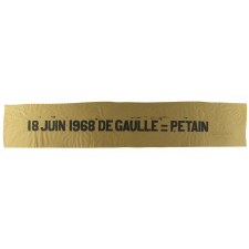 18 juin 1968 De Gaulle = Pétain.