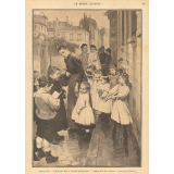 Sortie des prix à l'école maternelle.