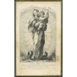 Image religieuse. Marie Immaculée.