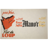 Buvard publicitaire. Vins du Loup.