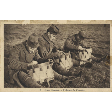 13 - Aux Armées - L'heure du Courrier.