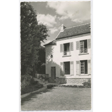 Le Montlouis de J. J. Rousseau. Montmorency (S.-et-Oise). Façade, côté jardin.