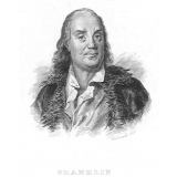 Franklin (Benjamin). Né à Boston en 1706. mort en 1790.
