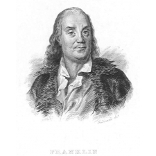 Franklin (Benjamin). Né à Boston en 1706. mort en 1790.