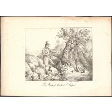 Fable de La Fontaine. . Le Maitre d'école et l'Enfant.