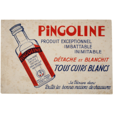 Buvard publicitaire. Pingoline.