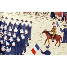 Défilé de marins le 11 novembre 1938. 