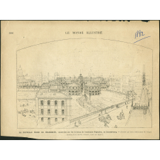 La nouvelle Ecole de Pharmacie, construite sur les terrains de l'ancienne Pépinière, au Luxembourg.