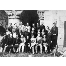 Ecole Normale d'Instituteurs de la Gironde - Les élèves de la promotion 1896-99.