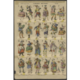 Alphabet mascarade. Nouvelle Imagerie d'Epinal. N° 651.