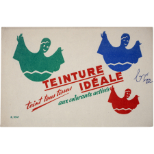 Buvard publicitaire. Teinture Idéale.