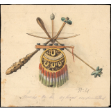 Armas de los Aztecas conquistados.