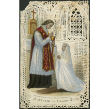 Image religieuse. Souvenir du grand jour. 