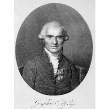 Gaspard Monge, dédié aux élèves de l'Ecole Polytechnique.