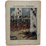 Alger. Entrée des Français (1830) - Les frontières maritimes.