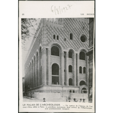 Le palais de l'Archéologie. Institut de l'Histoire de l'Art.