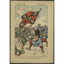 Imagerie de Nancy, la Grande Guerre, planche n° 13.