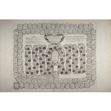 Tableau chronologique des principaux événemens arrivées (sic) en France depuis l'établissement de la Monarchie jusqu'à présent. Dressé en forme de jeu. / Histoire chronologique des rois de France depuis le roy Pharamond jusqu'au roy Louis XV. Dressé en forme de jeu. 1770.