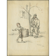 L'enfant et le Prussien. 