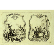 Le Jeu de la gobille. Le chateau de cartes.