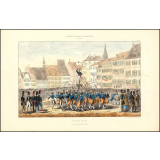 Danse des Tonneliers. Cortège industriel de Strasbourg. 25 juin 1840. 