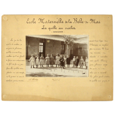 Le jeu de la quille au crochet, Ecole maternelle de la Belle de Mai, Marseille.