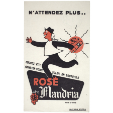 Buvard publicitaire. Rosé Mandria.