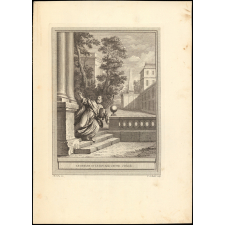 Fable de La Fontaine. Le Berger et le Roy. CXCVII. 2e Planche.