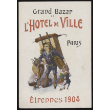 Grand Bazar de l'Hôtel de Ville, Paris. Etrennes 1904.