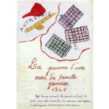 La Journée d'une mère de famille en janvier 1941.