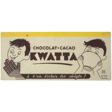 Buvard publicitaire. Chocolat Cacao Kwatta.