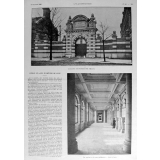 L'Ecole des Arts et Métiers de Lille. L'Entrée des Ateliers de l'Ecole. La Galerie de suveillance.