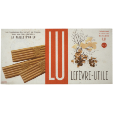 Buvard publicitaire. La Paille d'Or LU. Lefèvre-Utile.