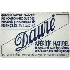 Buvard publicitaire. Apéritif naturel Dauré.