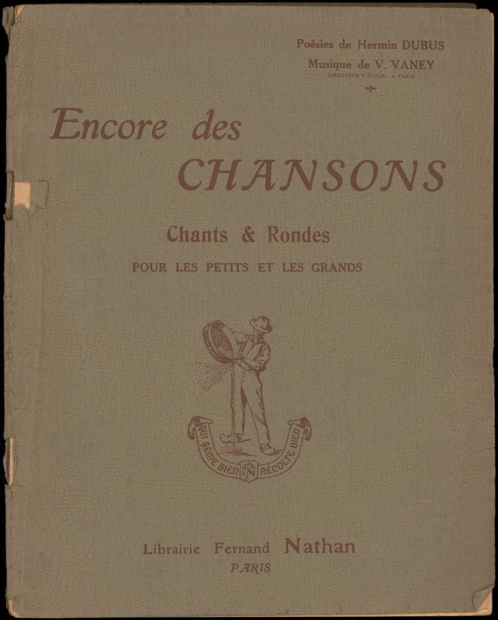 Encore des chansons. Chants & rondes pour les petits et les grands.