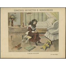 Malade par plaisir - Comédies, saynettes (sic) & monologues. 2ème Série (Filles) - N°3.