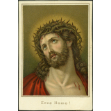 Image religieuse. Ecce Homo !